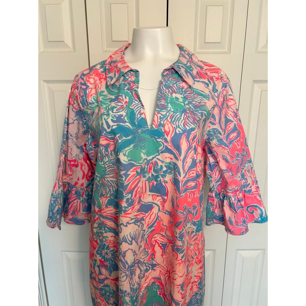 Lilly Pulitzer Ginger Stretch Dress Size 16 NWT - Picture 2 of 9